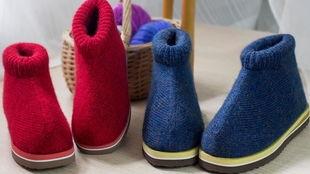 成人棉鞋钩织视频,跟随视频轻松掌握冬季保暖鞋款制作技巧